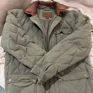 Bob Timberlake waxed canvas down coat. Men’s medium